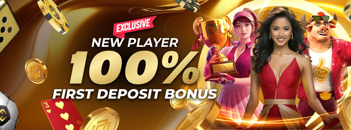 100% First Deposit Bonus 300 PHP 100% First Deposit Bonus 300 PHP